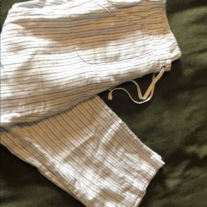 Athleta linen pants.